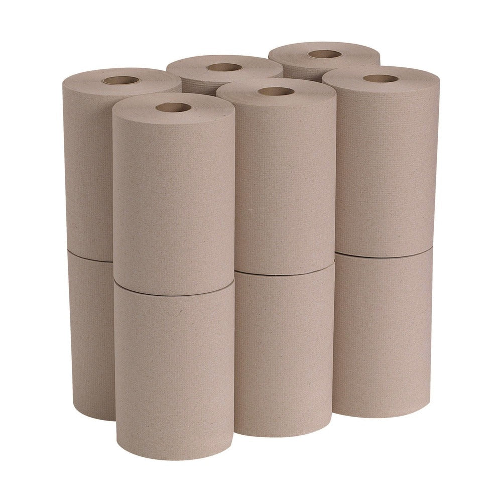 Georgia Pacific Professional 7.88 in. x 350 ft. 1-Ply Pacific Blue Basic Paper Towels - Brown (12 Rolls/Carton)