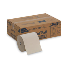 Georgia Pacific Professional 7.87 in. x 1000 ft. 1-Ply Hardwound Nonperforated Paper Towel Roll - Brown (6 Rolls/Carton)