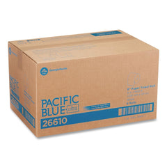 Georgia Pacific Professional 26610 9 in. x 400 ft. 1-Ply Hardwound Nonperforated Paper Towel Roll - White (6 Rolls/Carton)
