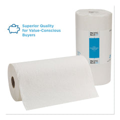 Georgia Pacific Professional 27700 11 in. x 8.8 in. 2-Ply Pacific Blue Select Perforated Kitchen Paper Towel Roll - White (12 Rolls/Carton)