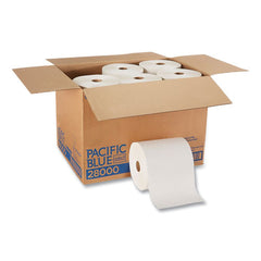 Georgia Pacific Professional Pacific Blue 7.88 in. x 350 ft. 2-Ply Select Premium Nonperf Paper Towels - White (12-Rolls/Carton)