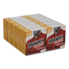 Georgia-Pacific 9.1 in. x 12.5 in. Lightweight Disposable Shop Towel - White (200/Box)