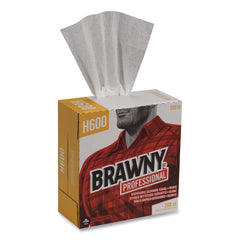 Georgia-Pacific 9.1 x 12.5 Lightweight Disposable Shop Towels - White (2000/Carton)