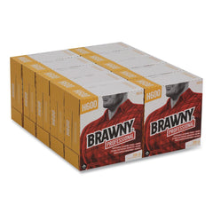 Georgia-Pacific 9.1 x 12.5 Lightweight Disposable Shop Towels - White (2000/Carton)
