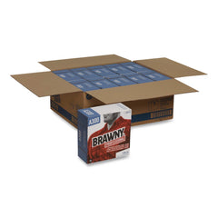 Georgia-Pacific 9.2 in. x 12.4 in. 1-Ply Airlaid Medium-Duty Wipers - Unscented/White (1280/Carton)