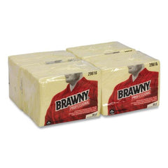 Georgia-Pacific 17 in. x 24 in. Dusting Cloths Quarterfold - Unscented, Yellow (200/Carton)