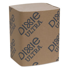 Georgia-Pacific 6.5 in. x 5 in. 2-Ply Interfold Napkin Refills - Brown (6000/Carton)