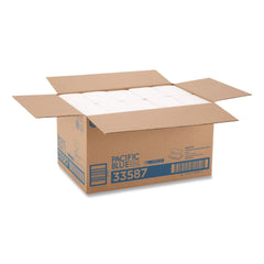 Georgia Pacific Professional 10.2 in. x 10.8 in. Pacific Blue Ultra 1-Ply Paper Towels - White (2200/Carton)