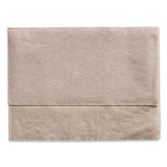 Georgia Pacific Professional 12 in. x 13 in. 1-Ply Dixie Full-Fold Dispenser Napkins - Brown (12 Packs/Carton)
