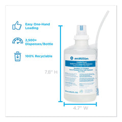 Georgia Pacific Professional 42717 1800 mL GP enMotion Counter Mount Foam Soap Refill - Fragrance-Free (2/Carton)