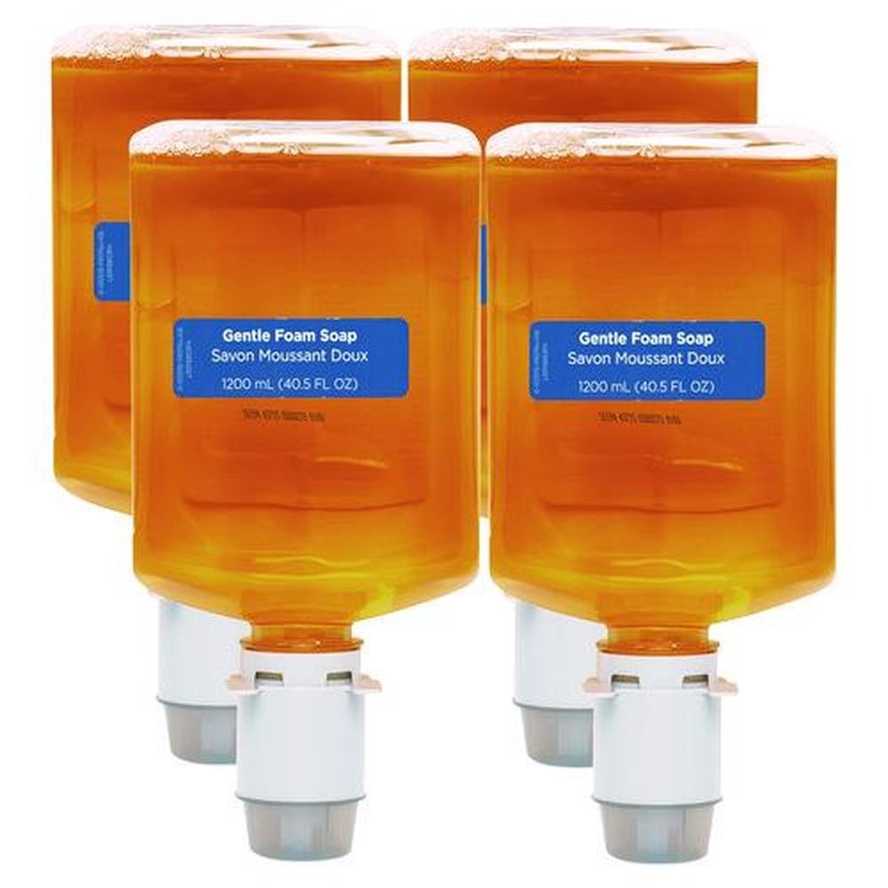 Georgia Pacific Professional 1200 mL Pacific Blue Ultra Foam Soap Manual Dispenser Refill - Pacific Citrus (4/Carton)