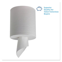 Georgia Pacific Professional 44000 8.25 in. x 12 in. 2-Ply Pacific Blue Select Center-Pull Perf Wipers - White (6-Rolls/Carton)