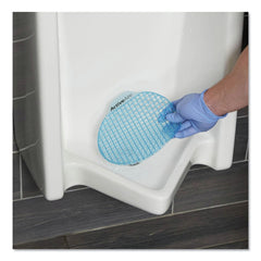 Georgia Pacific Professional ActiveAire Deodorizer Urinal Screen with Side Tab - Coastal Breeze Scent, Blue (12/Carton)