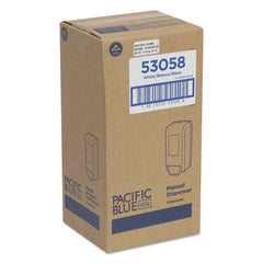 Georgia Pacific Professional 1200 mL Pacific Blue Ultra Soap/Sanitizer Dispenser - White (1/Carton)