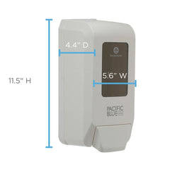 Georgia Pacific Professional 1200 mL Pacific Blue Ultra Soap/Sanitizer Dispenser - White (1/Carton)