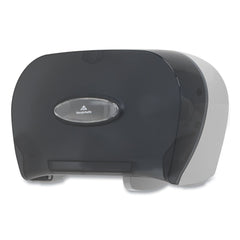 Georgia Pacific Professional 13.56 in. x 5.75 in. x 8.63 in. 2-Roll Bathroom Tissue Dispenser - Smoke