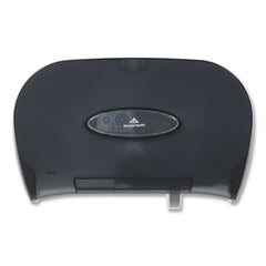 Georgia Pacific Professional 13.56 in. x 5.75 in. x 8.63 in. 2-Roll Bathroom Tissue Dispenser - Smoke