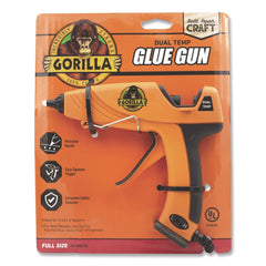 Gorilla Glue Dual Temp Hot Glue Gun - Orange/Black