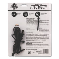 Gorilla Glue Dual Temp Hot Glue Gun - Orange/Black