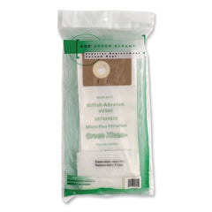 Green Klean Fits Advance VU500 Replacement Vacuum Bags (10/Carton)