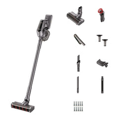 Honeywell Aeromax Pro VC16 8.5 in. Cleaning Path Cordless Vacuum - Dark Silver