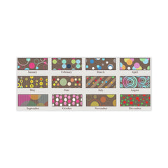 House of Doolittle 12-Month (Jan to Dec): 2026 12 in. x 12 in. Recycled Bubbleluxe Wall Calendar - White/Multicolor Sheets