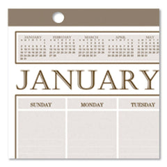 House of Doolittle 12-Month (Jan to Dec): 2026 20 in. x 26 in. Large Print Recycled Monthly Wall Calendar - Beige Sheets