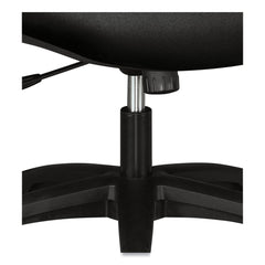 HON Comfortask 17 in. to 22 in. Seat Height Center-Tilt Task Chair with 300 lb. Capacity - Black Seat/Back/Black Base