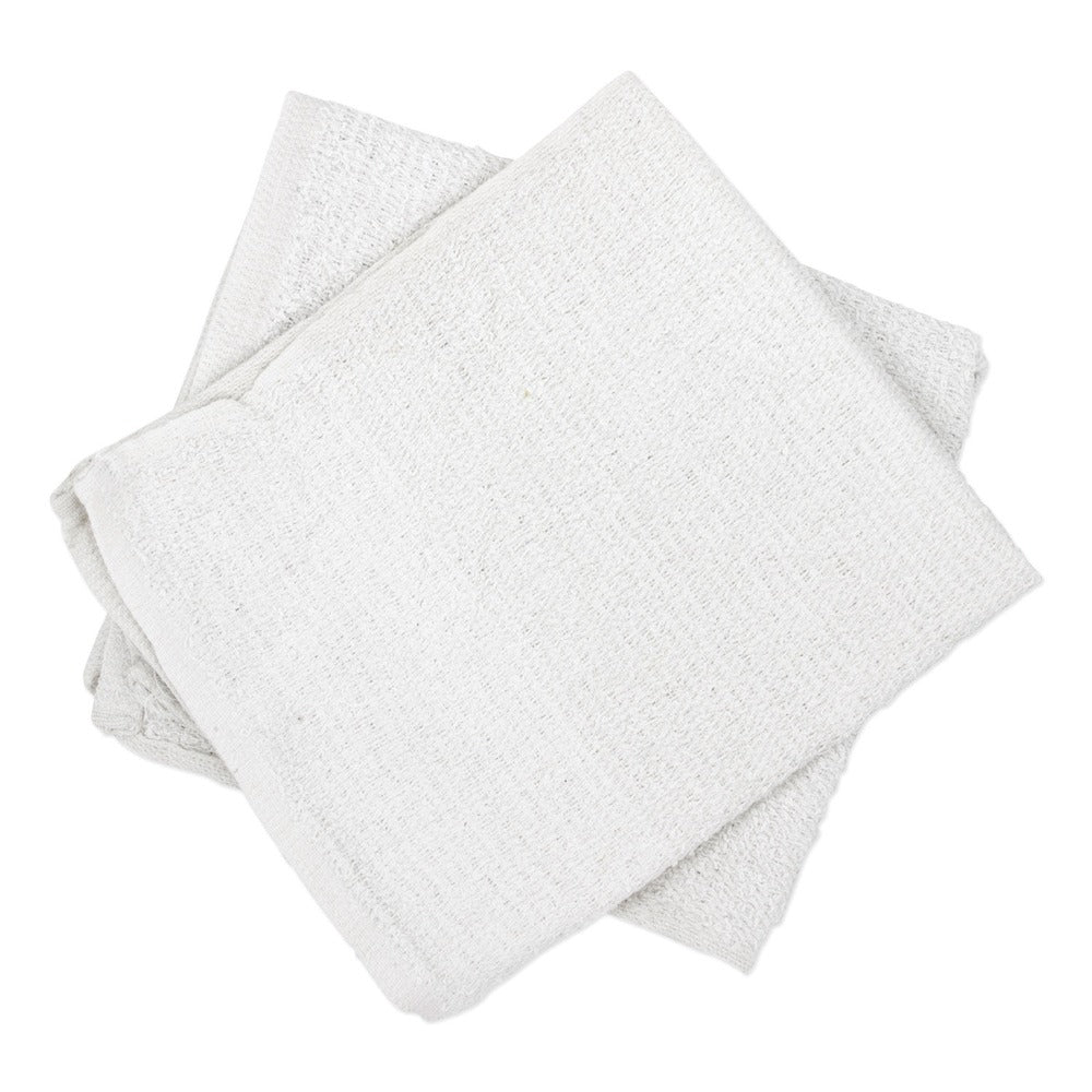 HOSPECO Cotton Counter Cloth/Bar Mop - White (60/Carton)