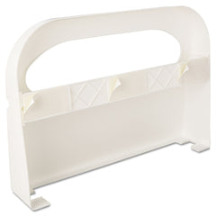 HOSPECO 16 in. x 3.25 in. x 11.5 in. Health Gards Half-Fold Toilet Seat Cover Dispenser - White (2/Box)