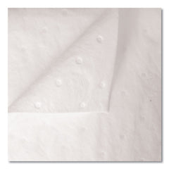 HOSPECO 15 in. x 18 in. 0.17-Gallon TASKBrand Industrial Oil Only Sorbent Pad - White (100/Carton)