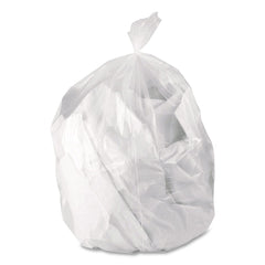 AccuFit H7450TC RC1 37 in. x 50 in. 44 gal. 0.9 mil Linear Low Density Can Liners with AccuFit Sizing - Clear (50/Box)