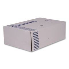 Heritage 34 in. x 44 in. 1.5 mil 33 Gallon Linear Low-Density Can Liners - Clear (100/Carton)