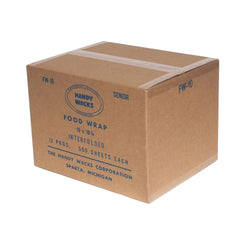 Handy Wacks FW10 10.75 in. x 10 in. Interfolded Food Wrap Deli Sheets (12/Carton)