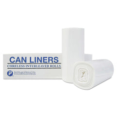 Inteplast Group EC202206N High-Density 7-gal. 6 Microns Commercial Can Liners - Clear (2000/Carton)