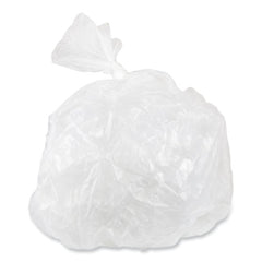 Inteplast Group EC2424N 50/Roll 20 Rolls/Carton 24 x 24 10gal 5mic High-Density Can Liner - Clear