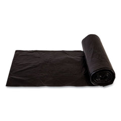 Inteplast Group EC243306K High-Density 16 gal. 6 microns Commercial Can Liners - Black (1000/Carton)