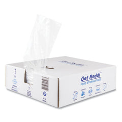 Inteplast Group 22-Quart 0.85 mil. 10 in. x 24 in. Food Bags - Clear (500/Carton)