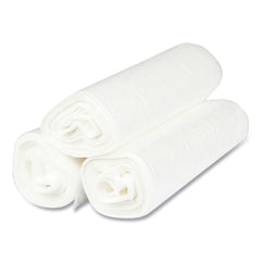 Inteplast Group S242408N High-Density 10-gal. 8 Microns 24 in. x 24 in. Commercial Can Liners - Natural (1000/Carton)