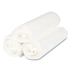 Inteplast Group S303708N High Density 30 gal. 8 Microns 30 in. x 37 in. Interleaved Commercial Can Liners - Clear (500/Carton)