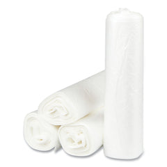 Inteplast Group S303708N High Density 30 gal. 8 Microns 30 in. x 37 in. Interleaved Commercial Can Liners - Clear (500/Carton)