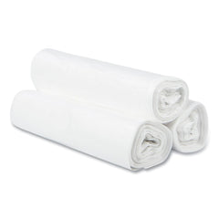 Inteplast Group S303710N 30 in. x 37 in. 10 mic 30 Gallon High-Density Commercial Can Liners - Clear (500/Carton)