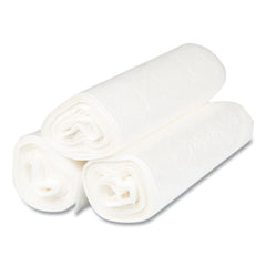 Inteplast Group S334017N 33 in. x 40 in. 17 mic 33 Gallon High-Density Commercial Can Liners - Clear (250/Carton)