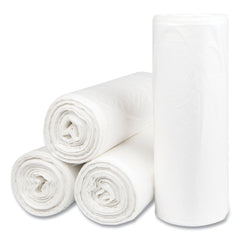Inteplast Group 36 in. x 60 in. 55 gal. 14 microns High-Density Commercial Can Liners - Clear (200/Carton)