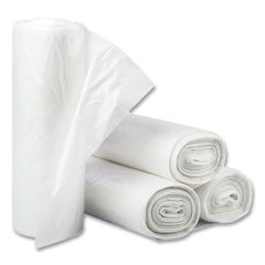 Inteplast Group 38 in. x 60 in. 14 mic 60 Gallon High-Density Commercial Can Liners - Clear (200/Carton)