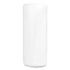 Inteplast Group 60 gal. 17 microns 38 in. x 60 in. High-Density Interleaved Commercial Can Liners - Clear (25 Bags/Roll, 8 Rolls/Carton)