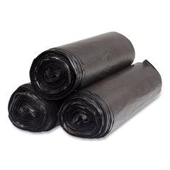 Inteplast Group 60 gal. 22 microns 38 in. x 60 in. High-Density Commercial Can Liners - Black (150/Carton)