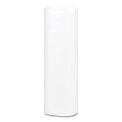 Inteplast Group S404816N 45 gal. 16 microns 40 in. x 48 in. High-Density Interleaved Commercial Can Liners - Clear (25 Bags/Roll, 10 Rolls/Carton)