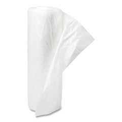 Inteplast Group 16 gal. 0.35 mil 24 in. x 33 in. Low-Density Commercial Can Liners - Clear (50 Bags/Roll, 20 Rolls/Carton)