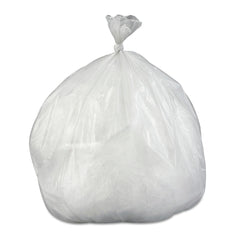 Inteplast Group 30 gal. 0.58 mil 30 in. x 36 in. Low-Density Commercial Can Liners - Clear (25 Bags/Roll, 10 Rolls/Carton)